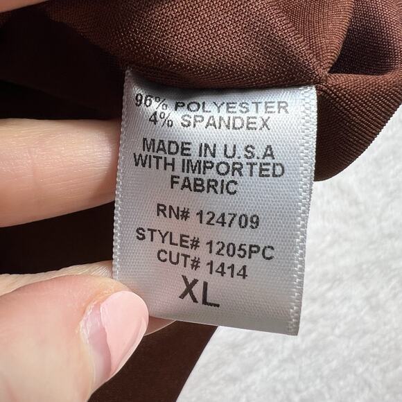 IC Collection by Connie K XL Poncho Faux Suede Zip Front Cape Brown NEW Boho - Picture 6 of 9